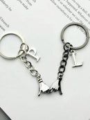 Kit Chaveiros Personalizados de Casal com Iniciais Personalizadas - Joia