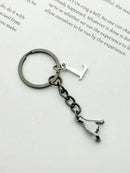 Kit Chaveiros Personalizados de Casal com Iniciais Personalizadas - Joia