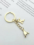 Kit Chaveiros Personalizados de Casal com Iniciais Personalizadas - Joia