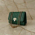 Bolsa Matelassê Luxe | Corrente Dourada Premium