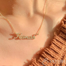 Colar Nominelle | Moissanite e Prata 925 Personalizado