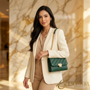 Bolsa Fensta | Corrente Dourada em Couro PU