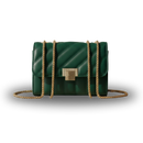 Bolsa Fensta | Corrente Dourada em Couro PU