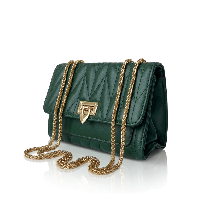 Bolsa Matelassê Luxe | Corrente Dourada Premium