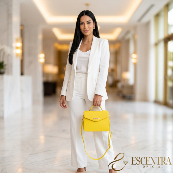 Bolsa Madeleine | Mini Top Handle & Alça Transversal Premium