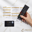 Anel Stellaire | Moissanite 2 Quilates e Prata 925