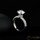 Anel Stellaire | Moissanite 2 Quilates e Prata 925