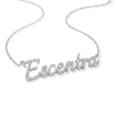 Colar Nominelle | Moissanite e Prata 925 Personalizado