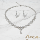 Conjunto Cristalline | Prata 925 e Banho de Ródio