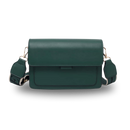 Bolsa Transversal Feminina Flap | Alça Larga Ajustável — Couro PU Premium